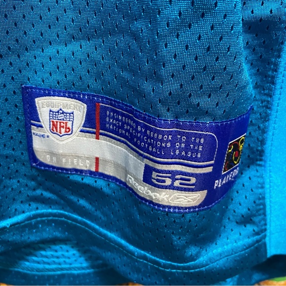 Vintage Reebok Carolina Panthers Keyshawn Johnson Football Jersey - Picture 8 of 9